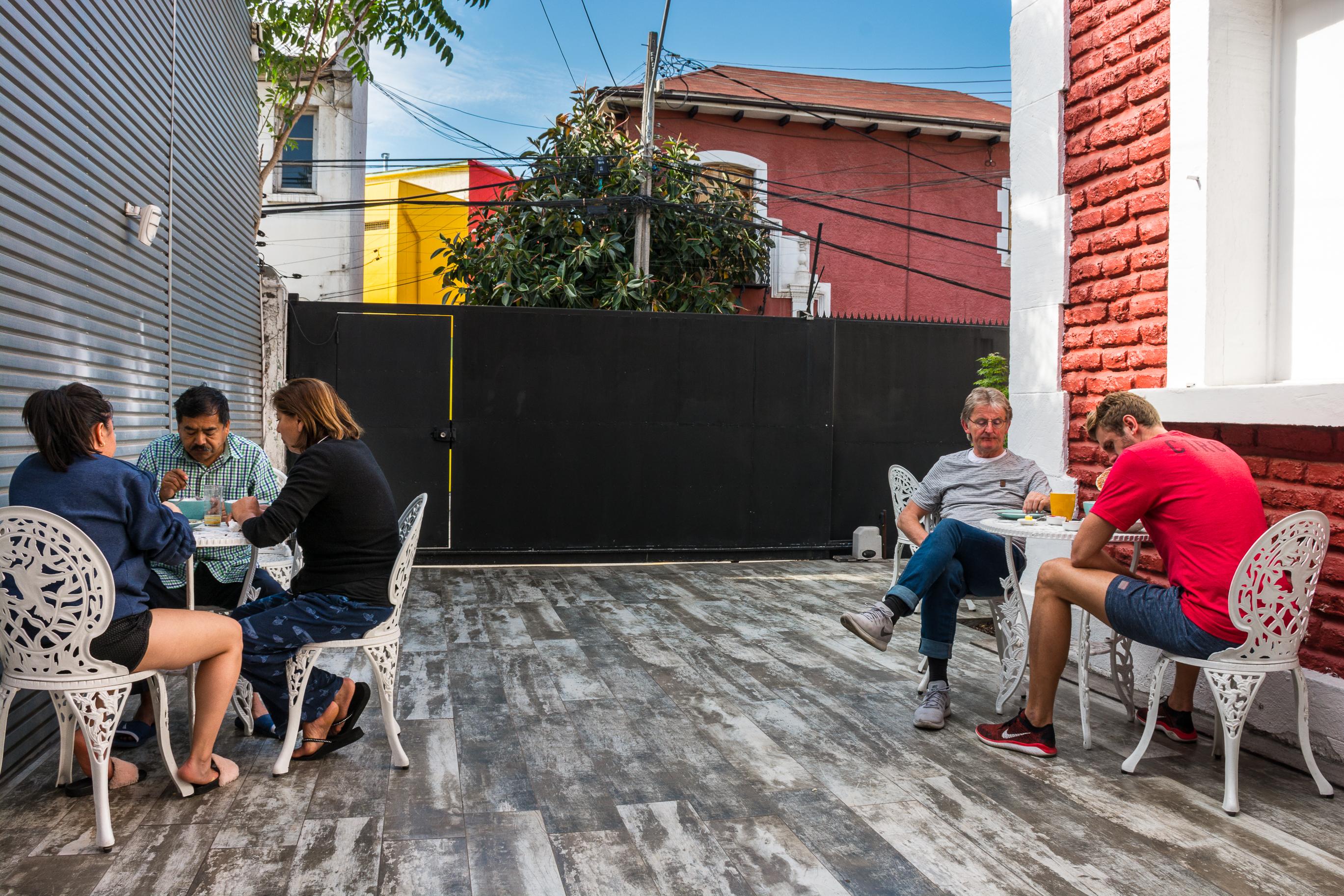 Hostal Casa Aborigen Santiago Kültér fotó