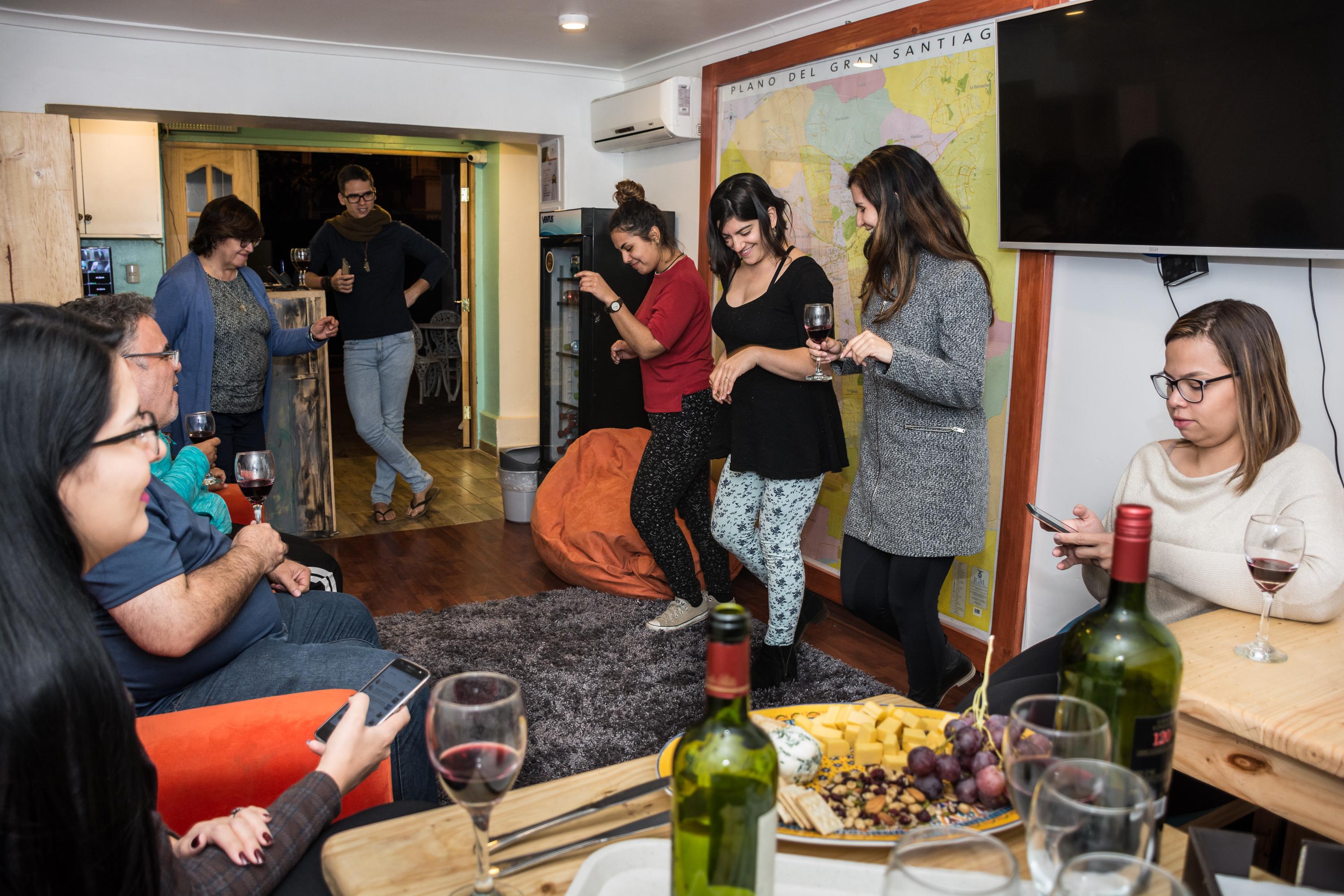 Hostal Casa Aborigen Santiago Kültér fotó