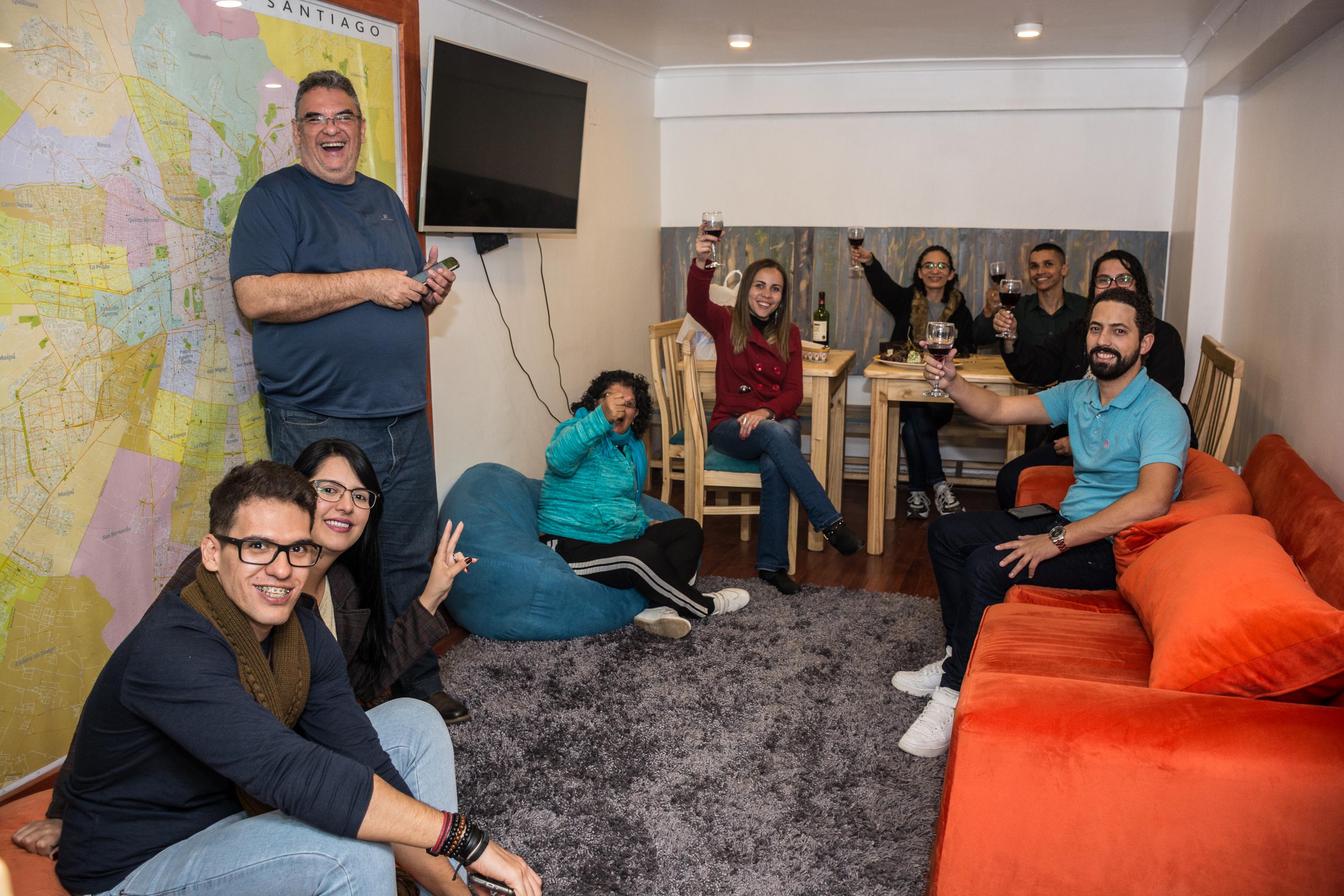 Hostal Casa Aborigen Santiago Kültér fotó