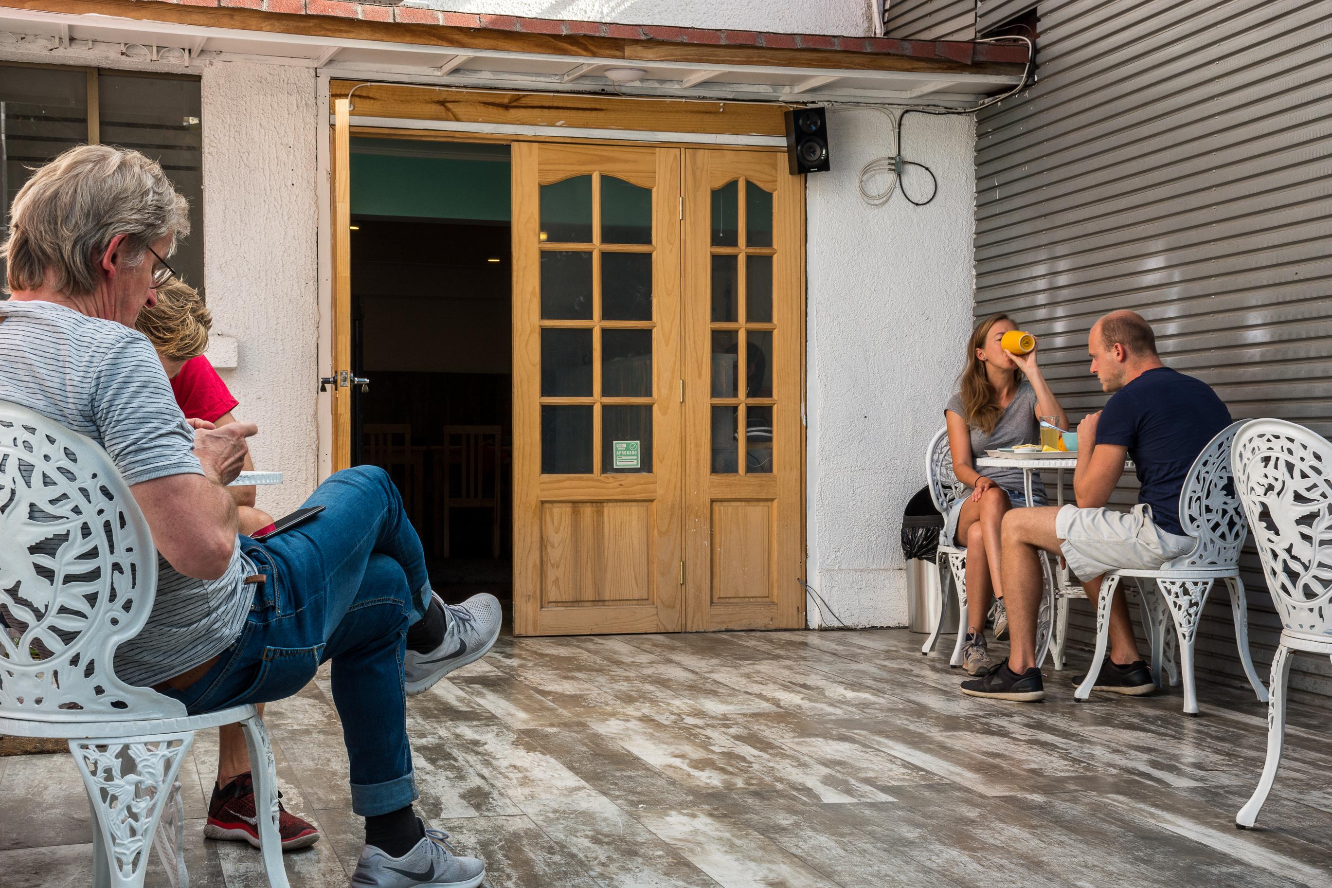 Hostal Casa Aborigen Santiago Kültér fotó