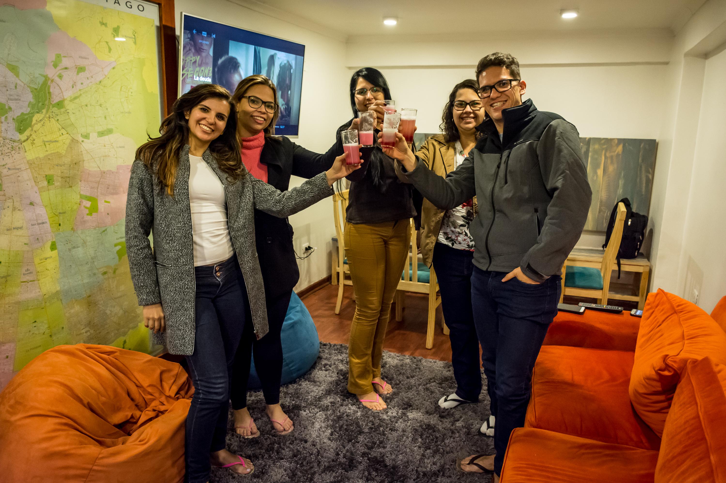 Hostal Casa Aborigen Santiago Kültér fotó