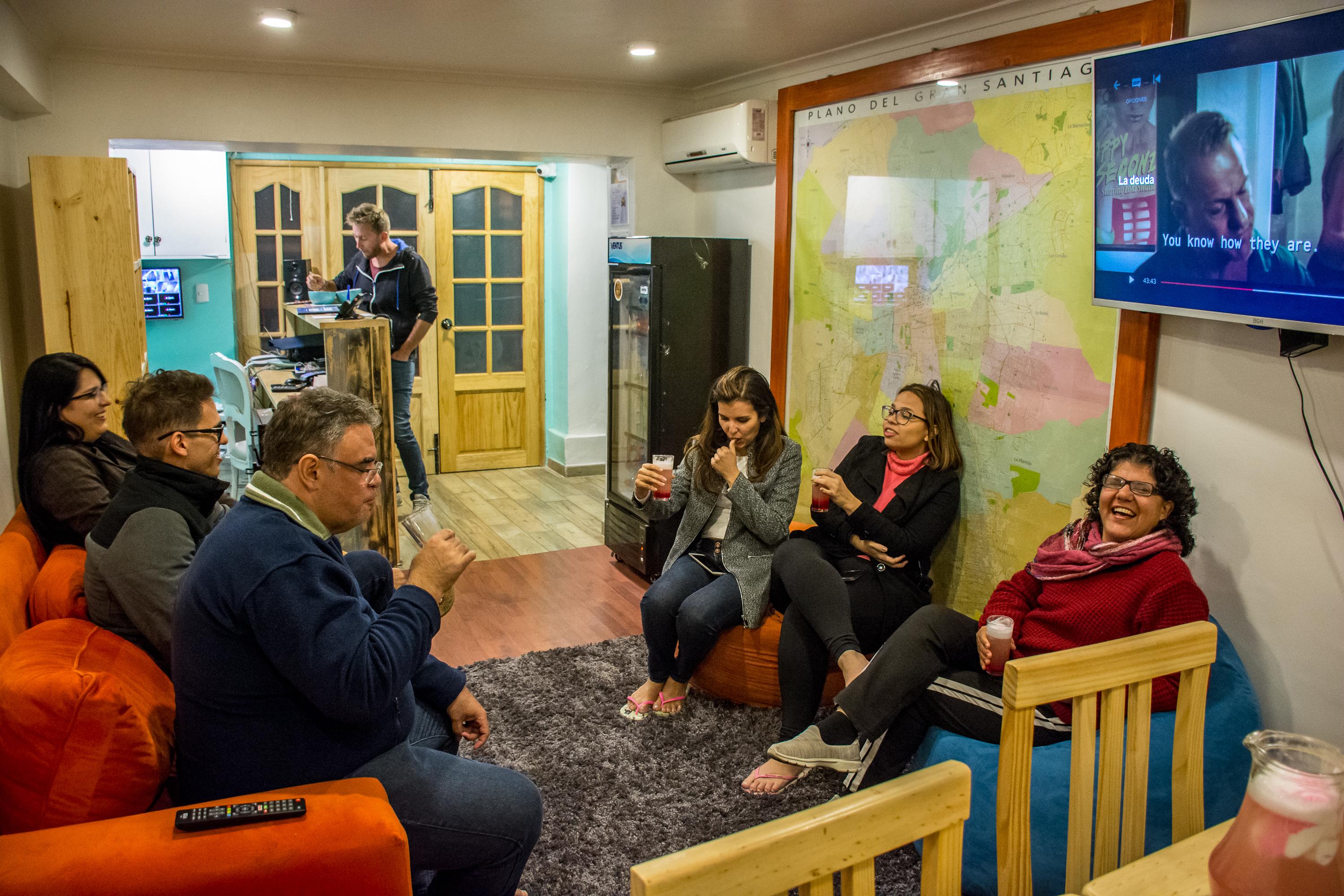 Hostal Casa Aborigen Santiago Kültér fotó
